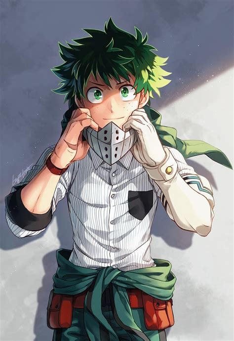 my hero academia izuku fanart